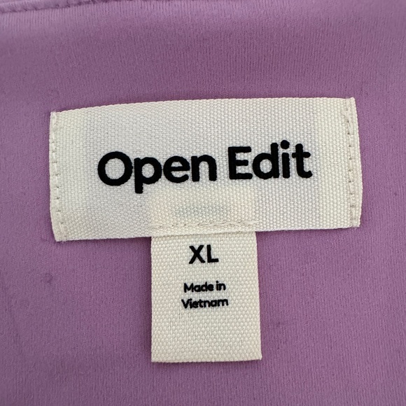 Open Edit Lavender Scuba Tank Top, Size XL - NWT - Picture 5 of 9